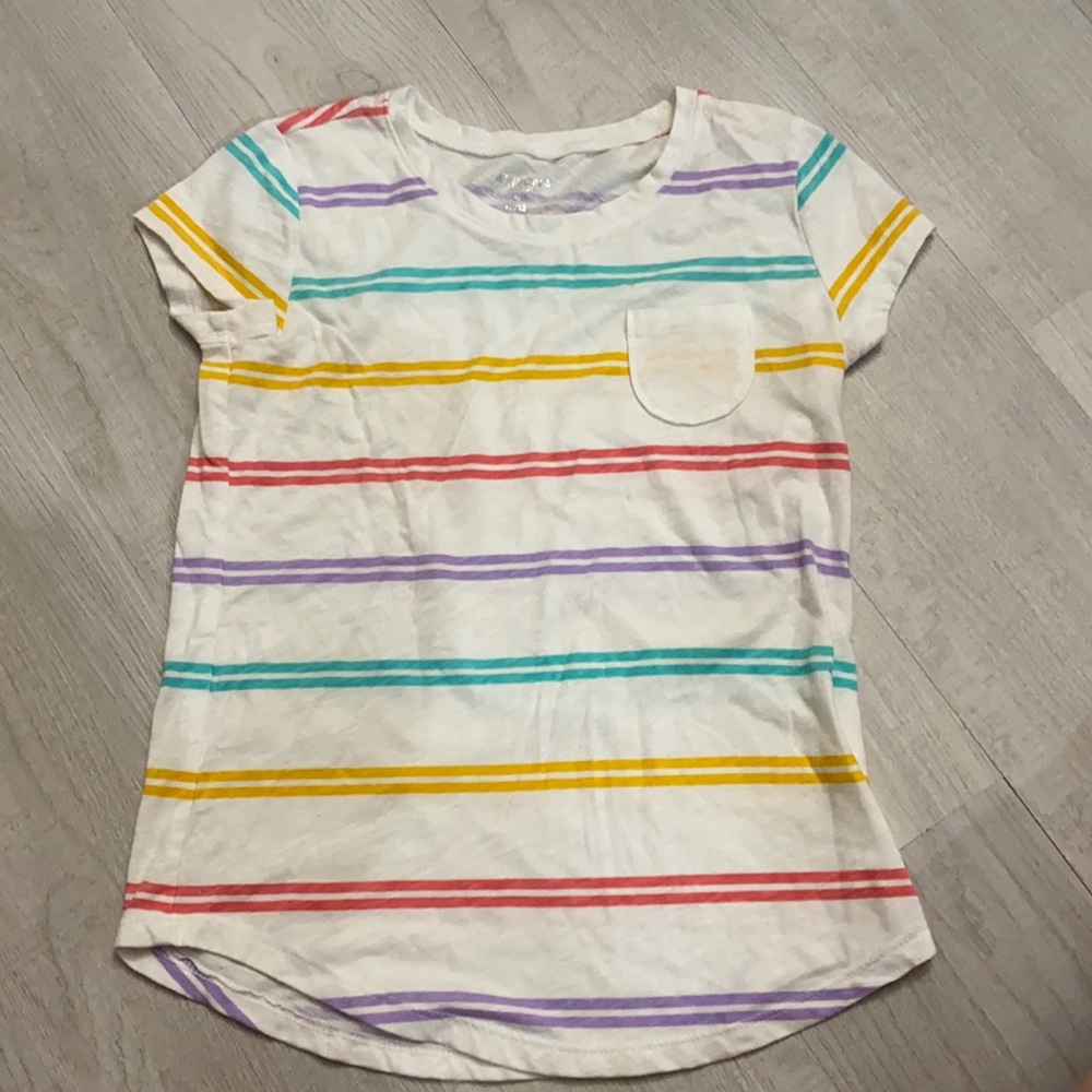 Girls striped tee